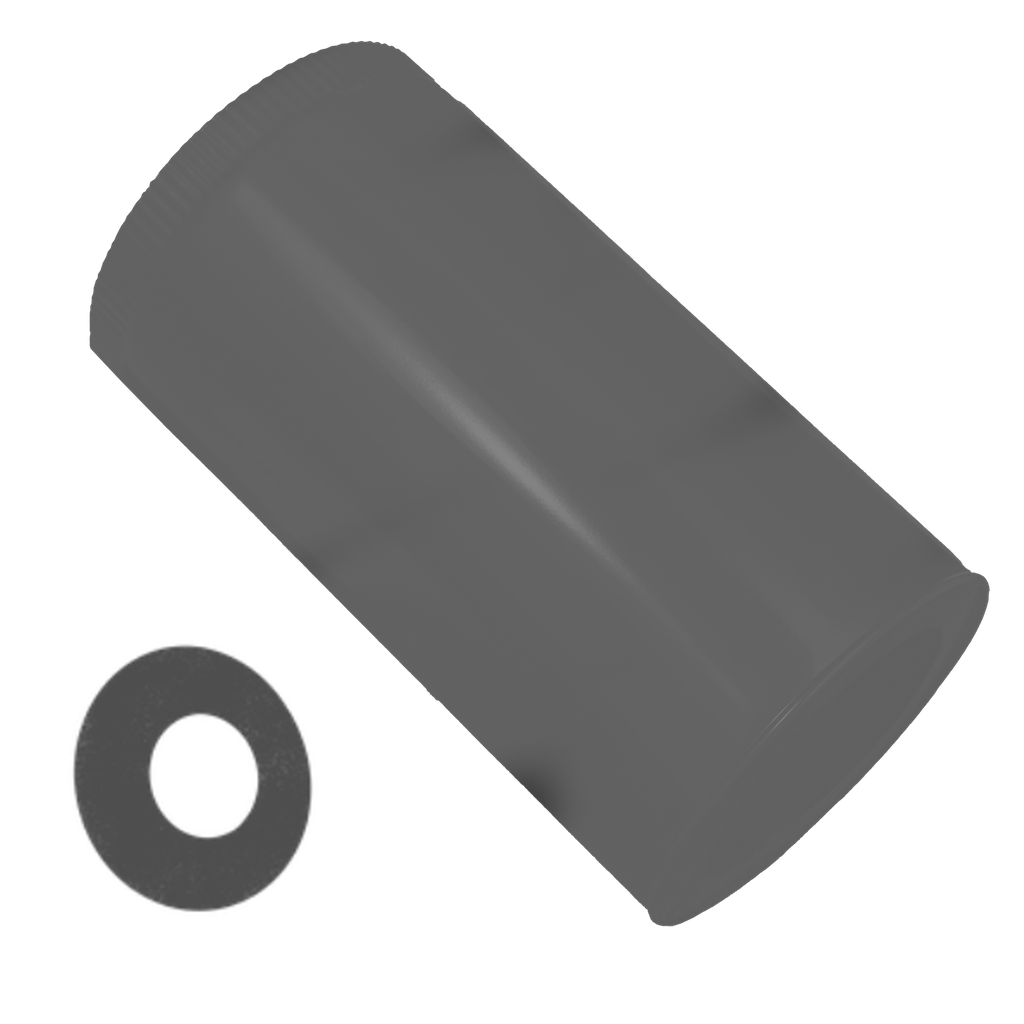 ENCAMISADO 5 A 8" CIELORRASO INFLAMABLE GRIS C/ PLATINA Y C/ LANA