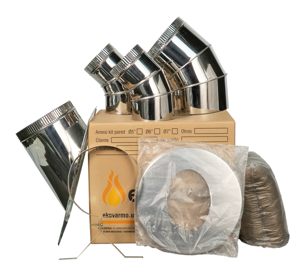 ACCESORIOS SALIDA POR PARED 7 A 10"