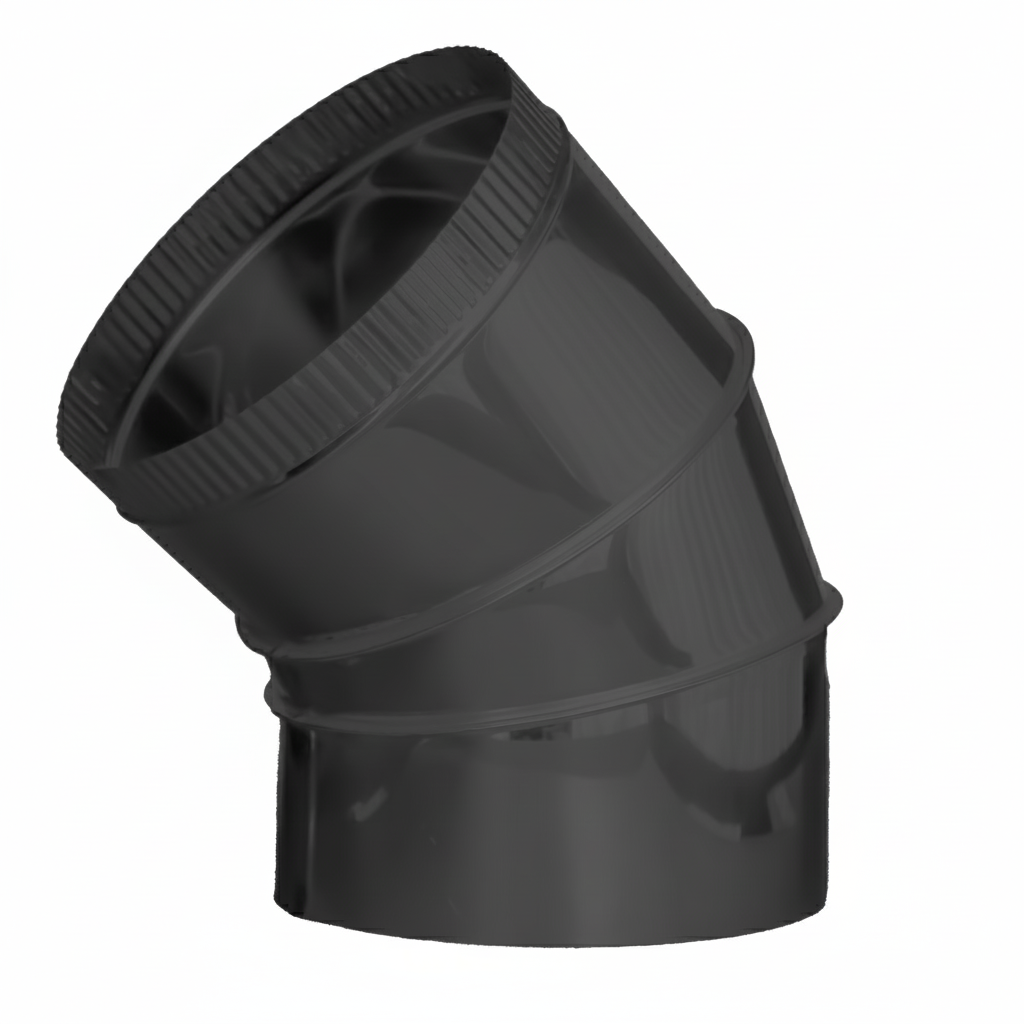 CODO 10" 45° GRAFITO