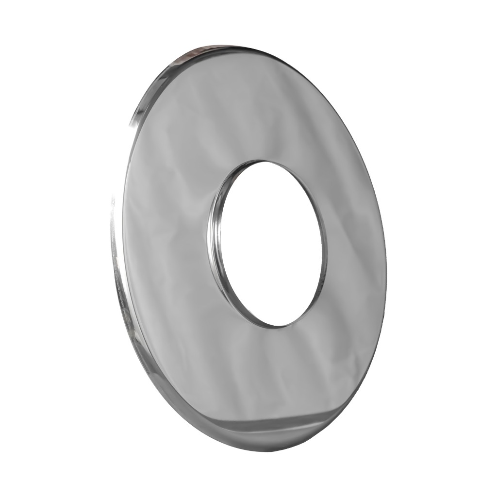 PLATINA 5" TECHO REDONDA INOXIDABLE CAL. 430