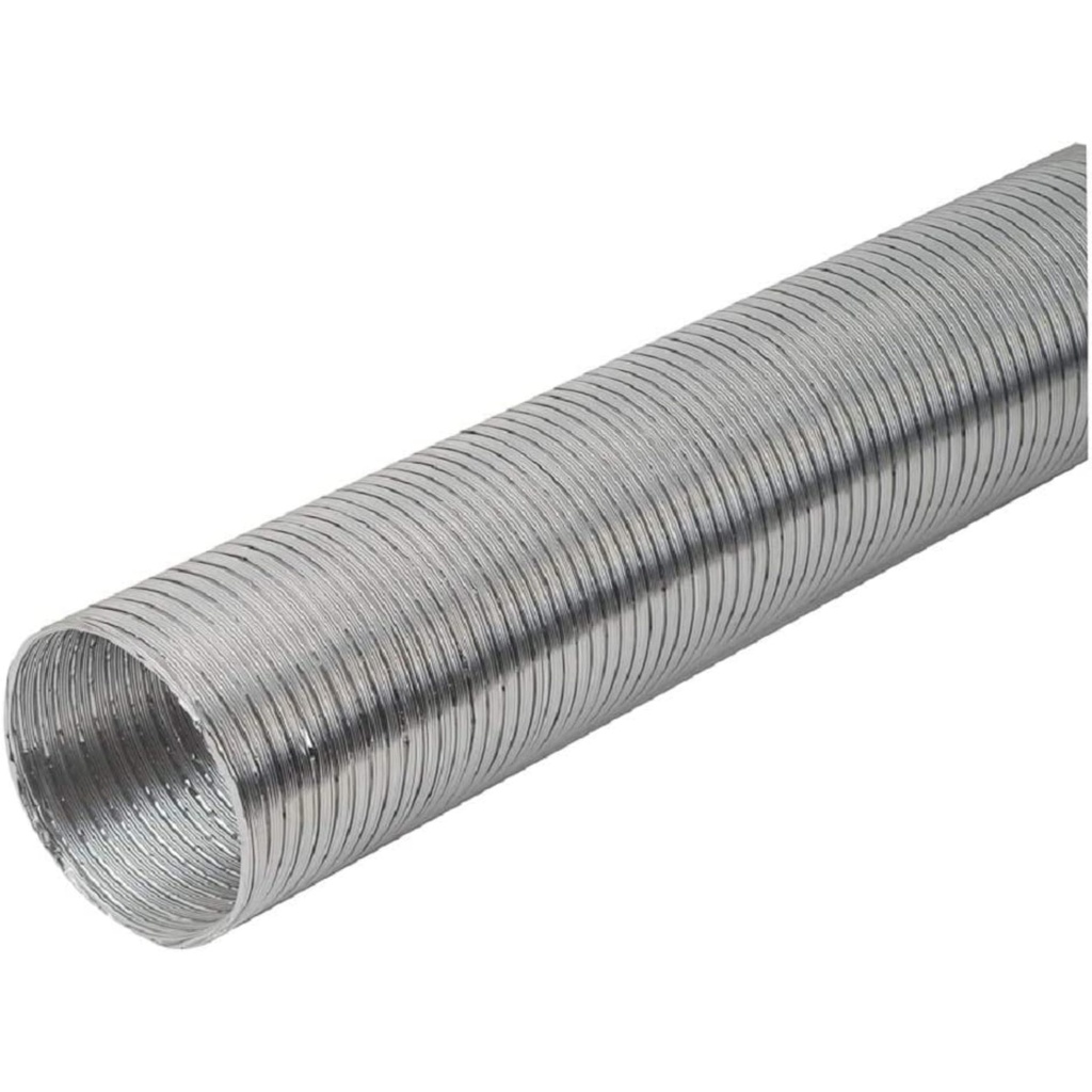 DUCTO FLEXIBLE ALUMINIO 5" X 1 MT COMPRIMIDO