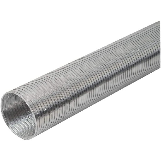 [03F125A] DUCTO FLEXIBLE ALUMINIO 5" X 1 MT COMPRIMIDO